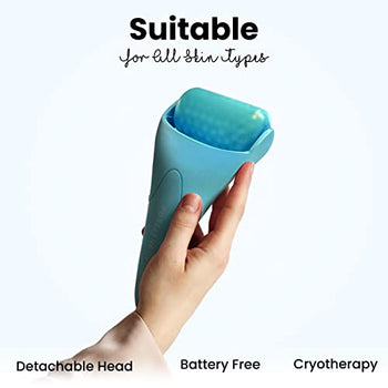 ROSELYNBOUTIQUE Ice Roller for Face Wrinkles Fine Lines Puffiness Stick Massager Facial Skin Care Tools Self Care Gifts for Men Women