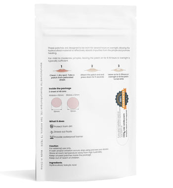 ROSELYNBOUTIQUE Pimples Patches for Face - Hydrocolloid Acne Cover Patches Fast Absorb Healing with CICA Tea Tree Oil SalicylicA (9, Early)