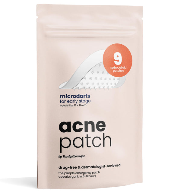 ROSELYNBOUTIQUE Pimples Patches for Face - Hydrocolloid Acne Cover Patches Fast Absorb Healing with CICA Tea Tree Oil SalicylicA (9, Early)