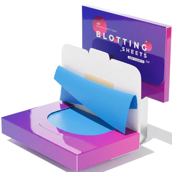 ROSELYNBOUTIQUE Oil Blotting Sheets for Face - Organic Premium Flexible Silky Blotting Sheets Instant Oil-Absorbing Remove Excess Oil & Shine Oil Control Films
